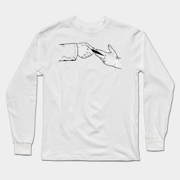 The Mixtape - contrast Long Sleeve T-Shirt by keyboard cowboy